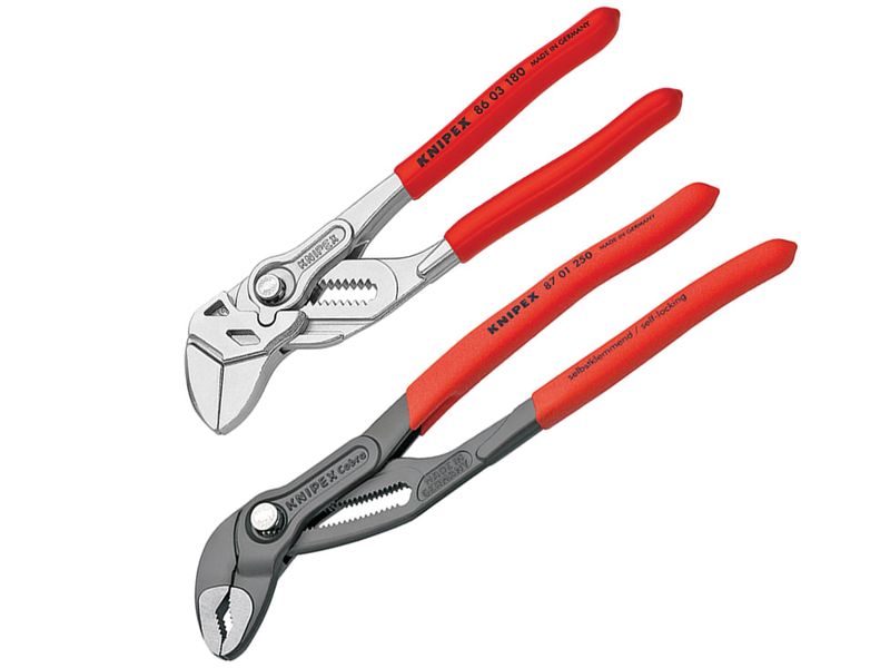 Knipex KPX003120V03 Cobra Pliers &amp; Plier Wrench Set