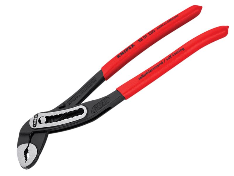 Knipex KPX8801250 Alligator Water Pump Pliers PVC Grip 250mm