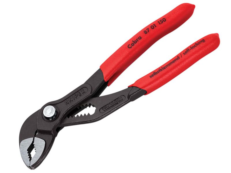 Knipex KPX8701150 Cobra Water Pump Pliers PVC Grip 150mm