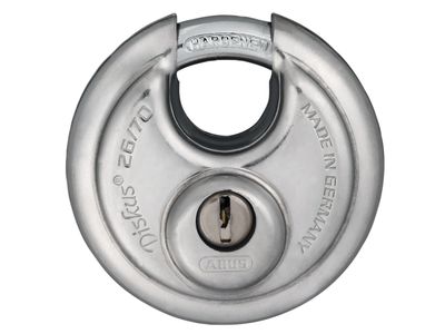 ABUS Mechanical ABUKA32592 26/70mm Diskus Padlock Keyed Alike EE0226