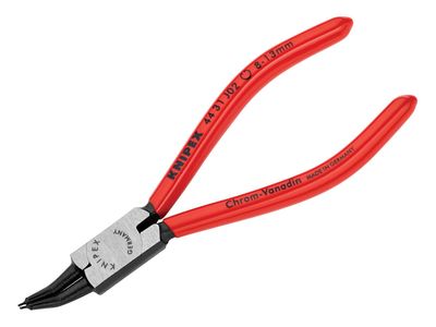 Knipex KPX4431J02 Circlip Pliers Internal 45° Bent Tip 8-13mm J02