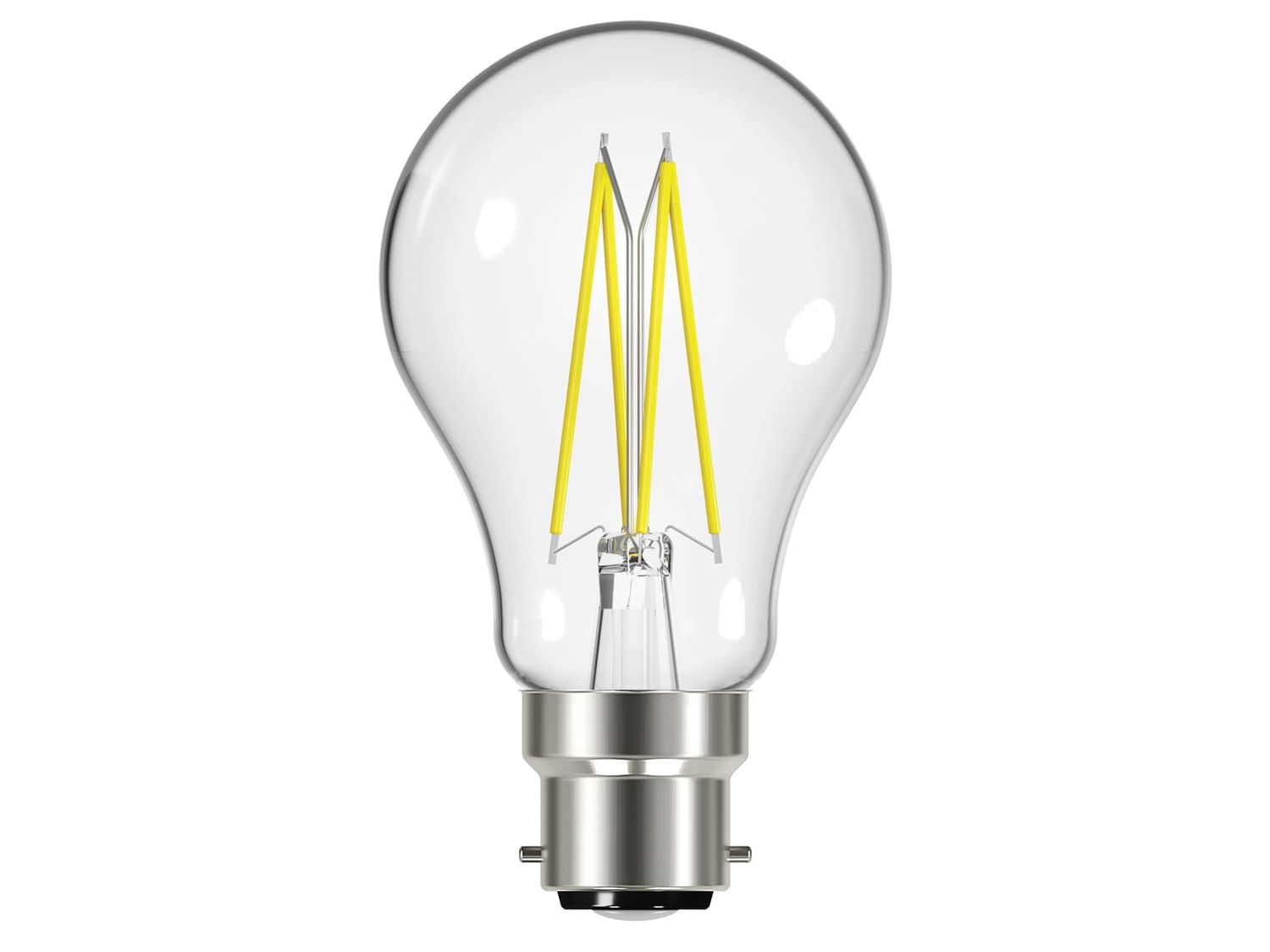Energizer ENGS12851 LED BC (B22) GLS Filament Dimmable Bulb, Warm White 806 lm 7.2W
