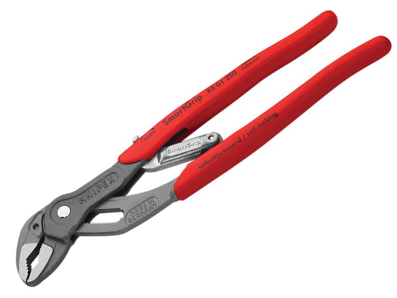 Knipex KPX8501250 SmartGrip Water Pump Pliers PVC Grip 250mm