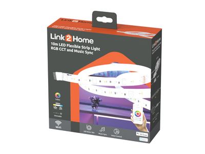 Link2Home LTH10MSTRIP Flexible LED Light Strip 10m
