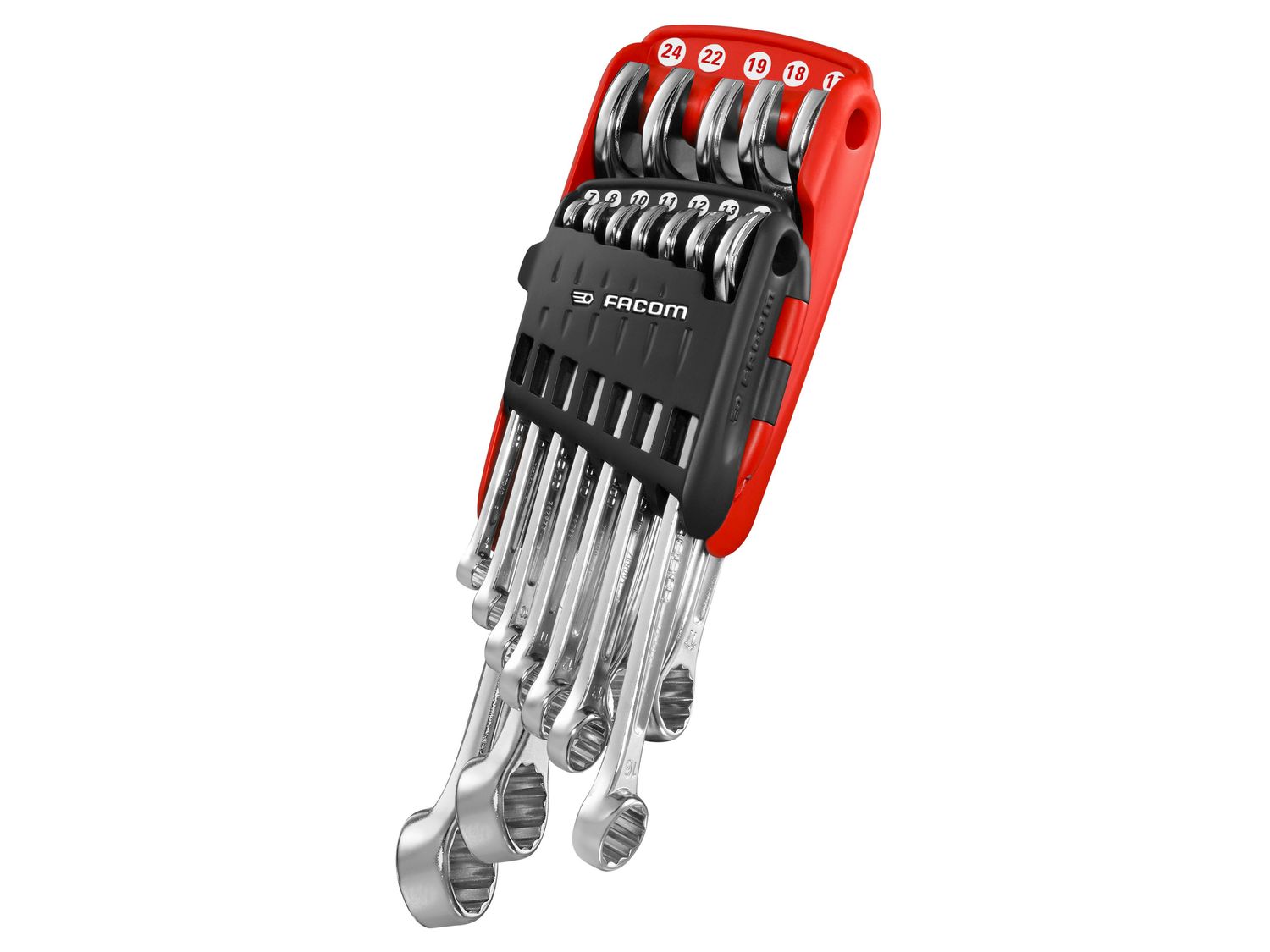 Facom FCM440JP12A 440.JP12APB Combination Spanner Set, 12 Piece