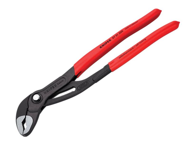 Knipex KPX8701300 Cobra Water Pump Pliers PVC Grip 300mm