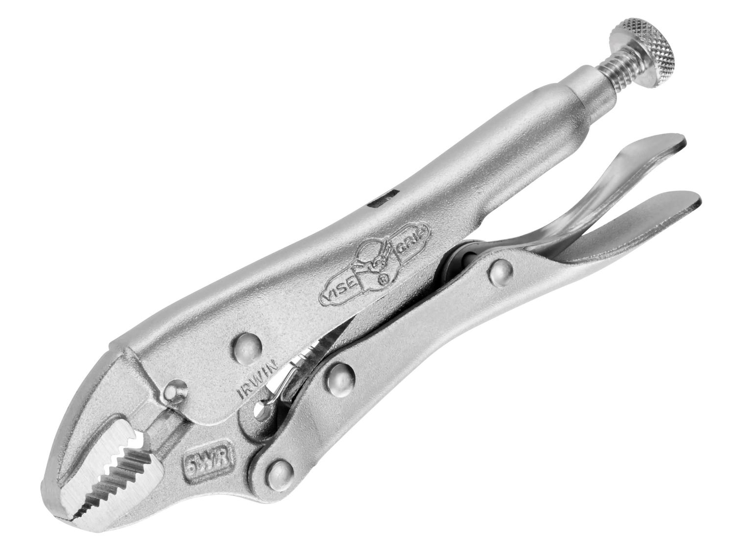 IRWIN Vise-Grip VIS5WRC 5WRC Curved Jaw Locking Pliers with Wire Cutter 127mm (5in)