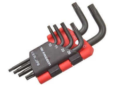 Facom FCM89RJP6 89R.JP6 ResisTORX Hexagon Key Set of 6 (TX10 - TX40)