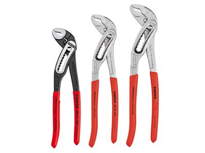 Knipex KPX002009V03 Alligator Water Pump Pliers Set, 3 Piece