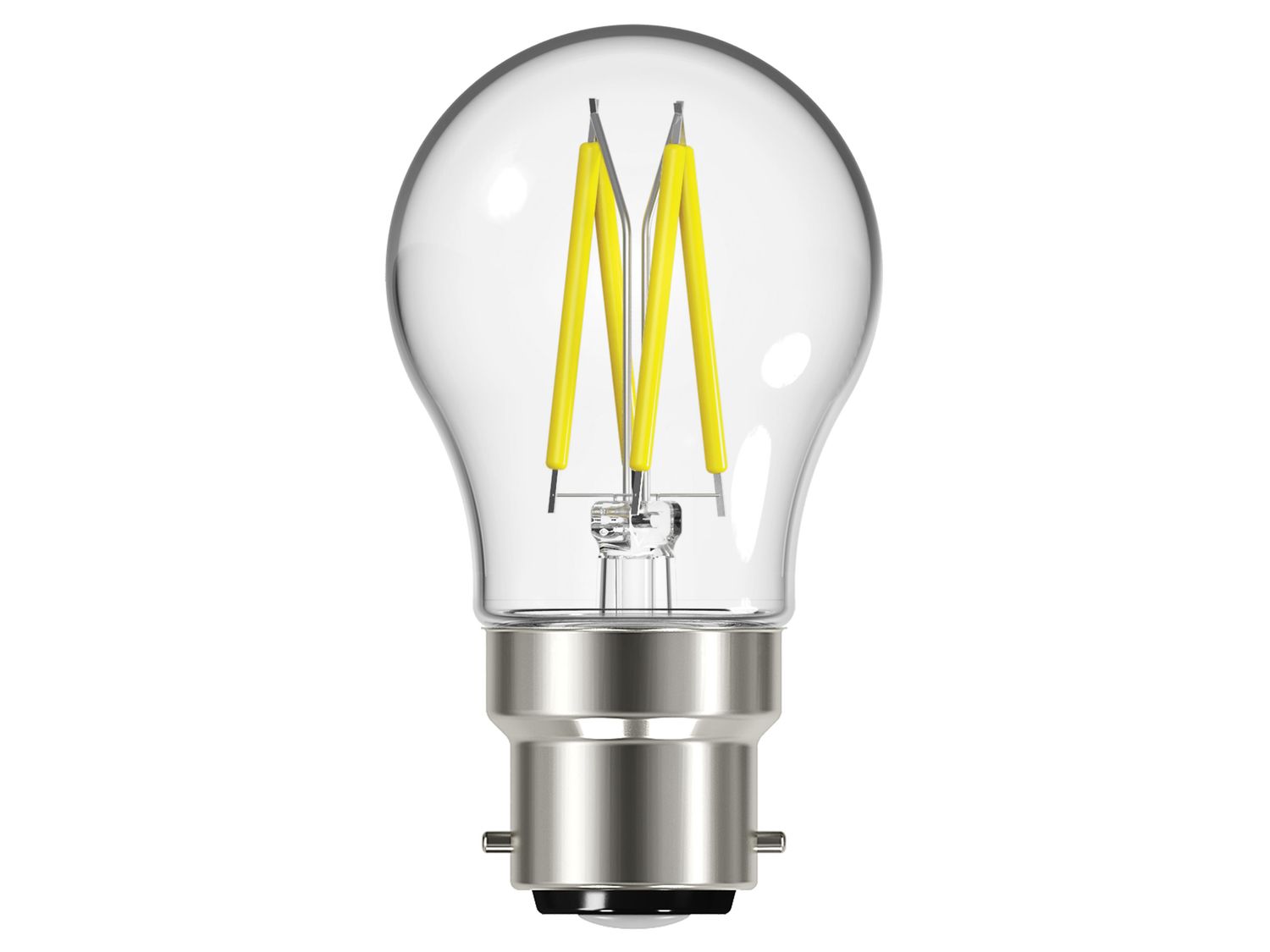 Energizer ENGS12871 LED BC (B22) Golf Filament Non-Dimmable Bulb, Warm White 470 lm 4W