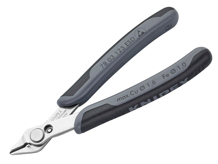 Knipex KPX7803ESD ESD Electronic Super Knips 125mm