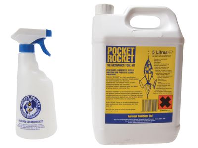 Aerosol AERPR5L Pocket Rocket Lubricant Repellent 5 litre