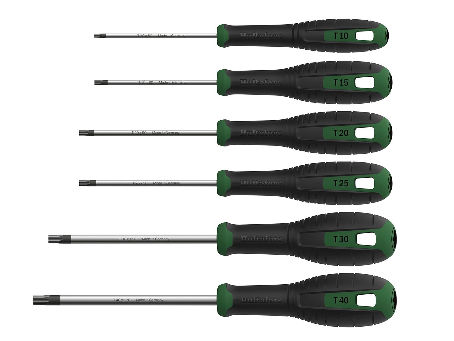 Hultafors HUL444435 TORX Screwdriver Set, 6 Piece