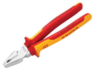 Knipex KPX0206225 VDE High Leverage Combination Pliers 225mm