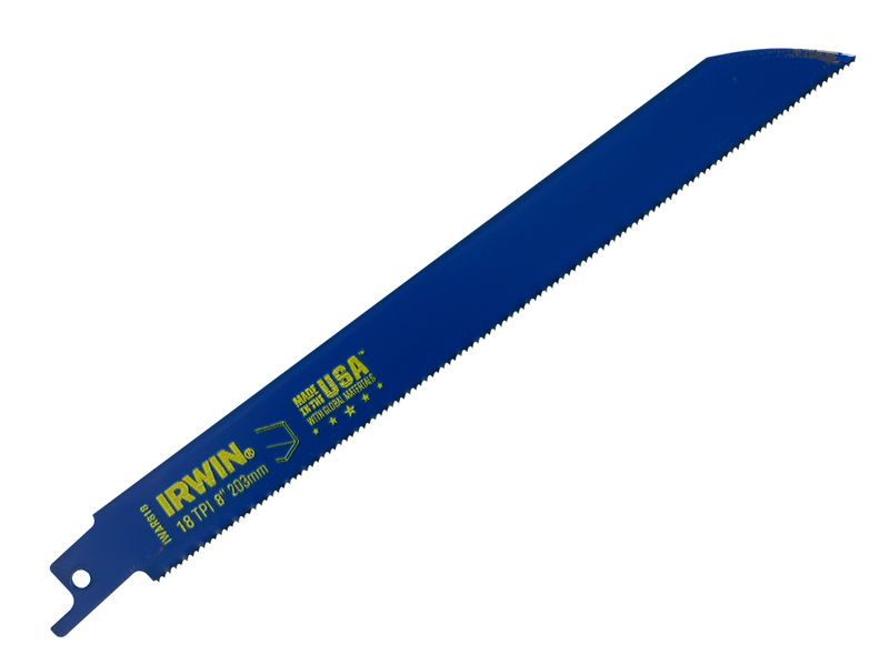 IRWIN IRW10504156 818R Sabre Saw Blade Metal Cutting 200mm 18 TPI Pack of 5