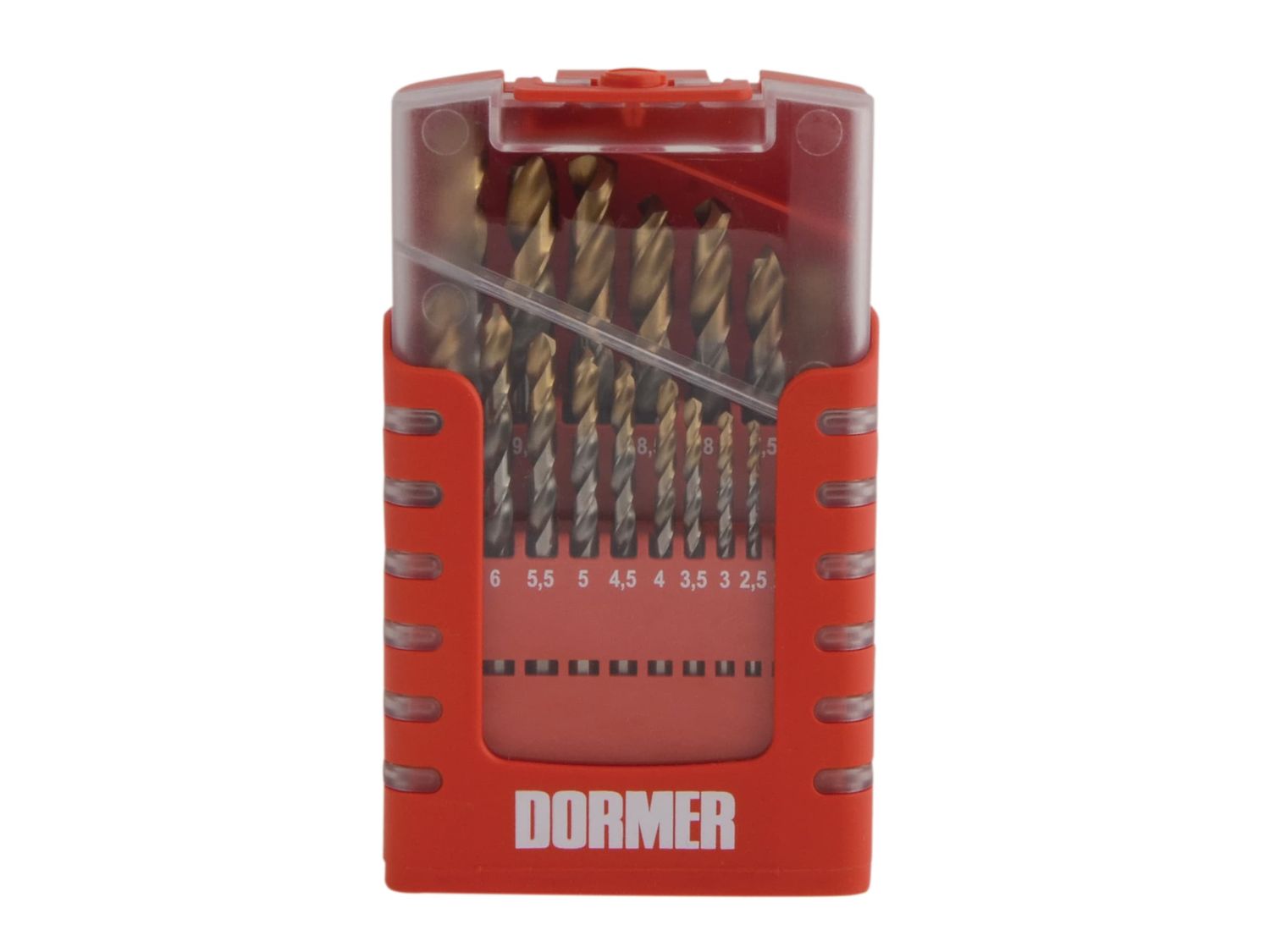 Dormer DORA095COMP A095 Compact Set HSS TiN Drill Set of 19 1.0-10 x 0.5mm