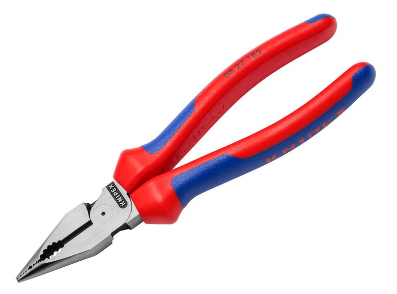 Knipex KPX0822185 08 22 185 Needle-Nose Combination Pliers 185mm