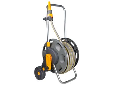 Hozelock HOZ2434 2434 60m Assembled Hose Cart &amp; 30m of 12.5mm Hose