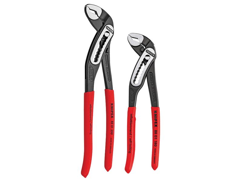 Knipex KPX003120V02 2pc Alligator Water Pump Pliers Set