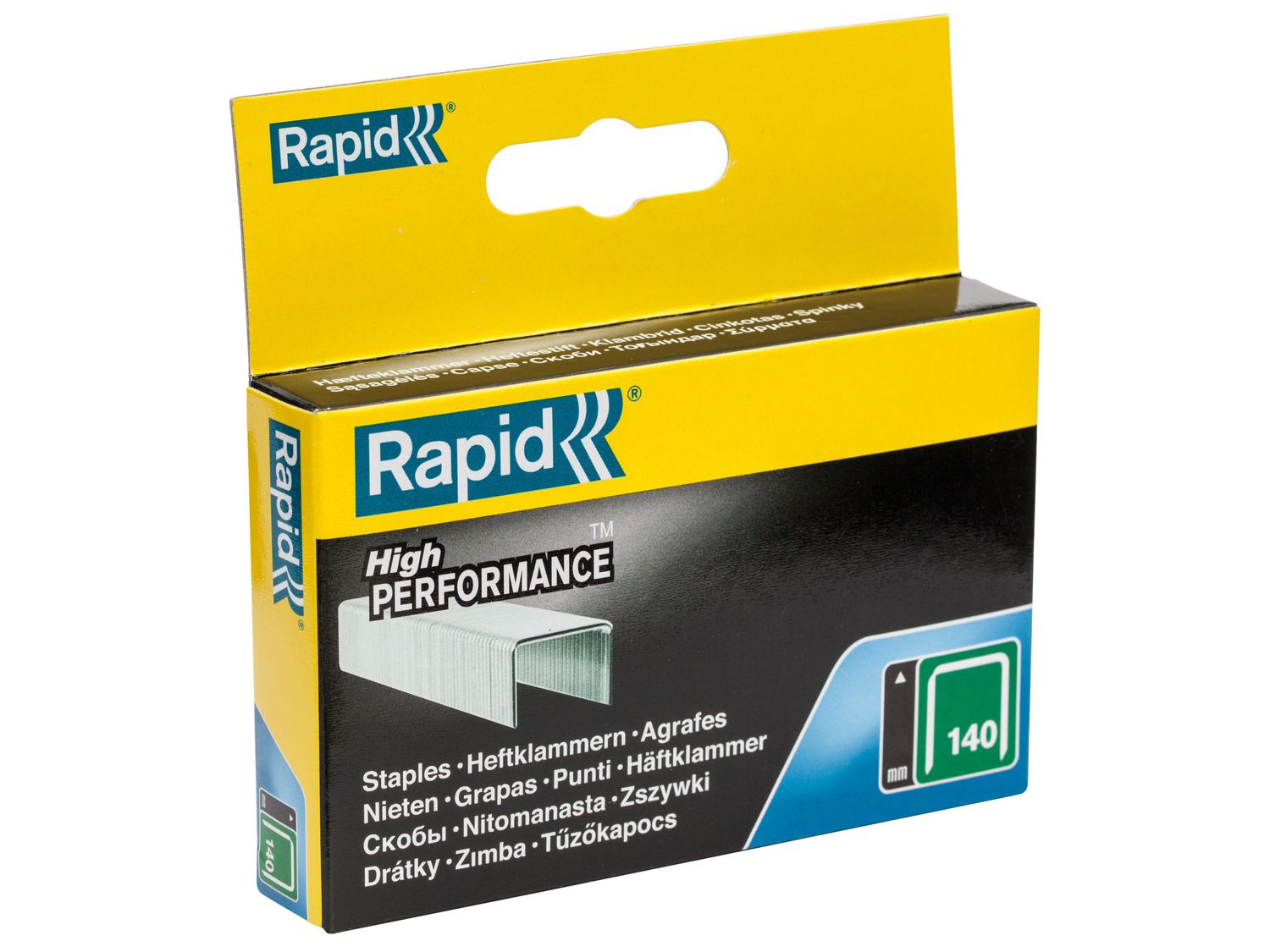 Rapid RPD14010 140/10 10mm Galvanised Staples (Box 2000)