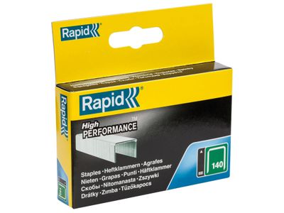 Rapid RPD14010 140/10 10mm Galvanised Staples (Box 2000)