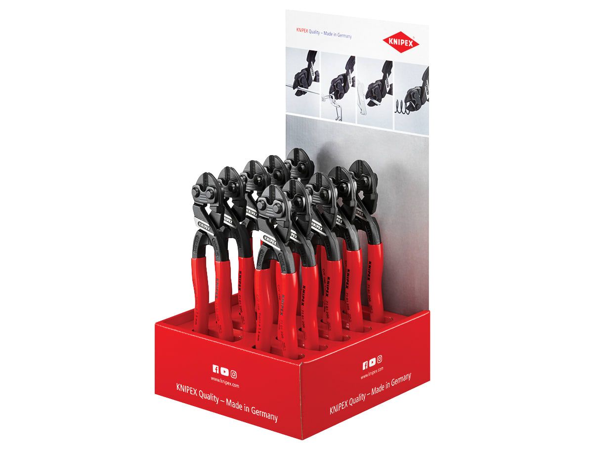 Knipex KPX001801V16 CoBolt Bolt Cutters Counter Display