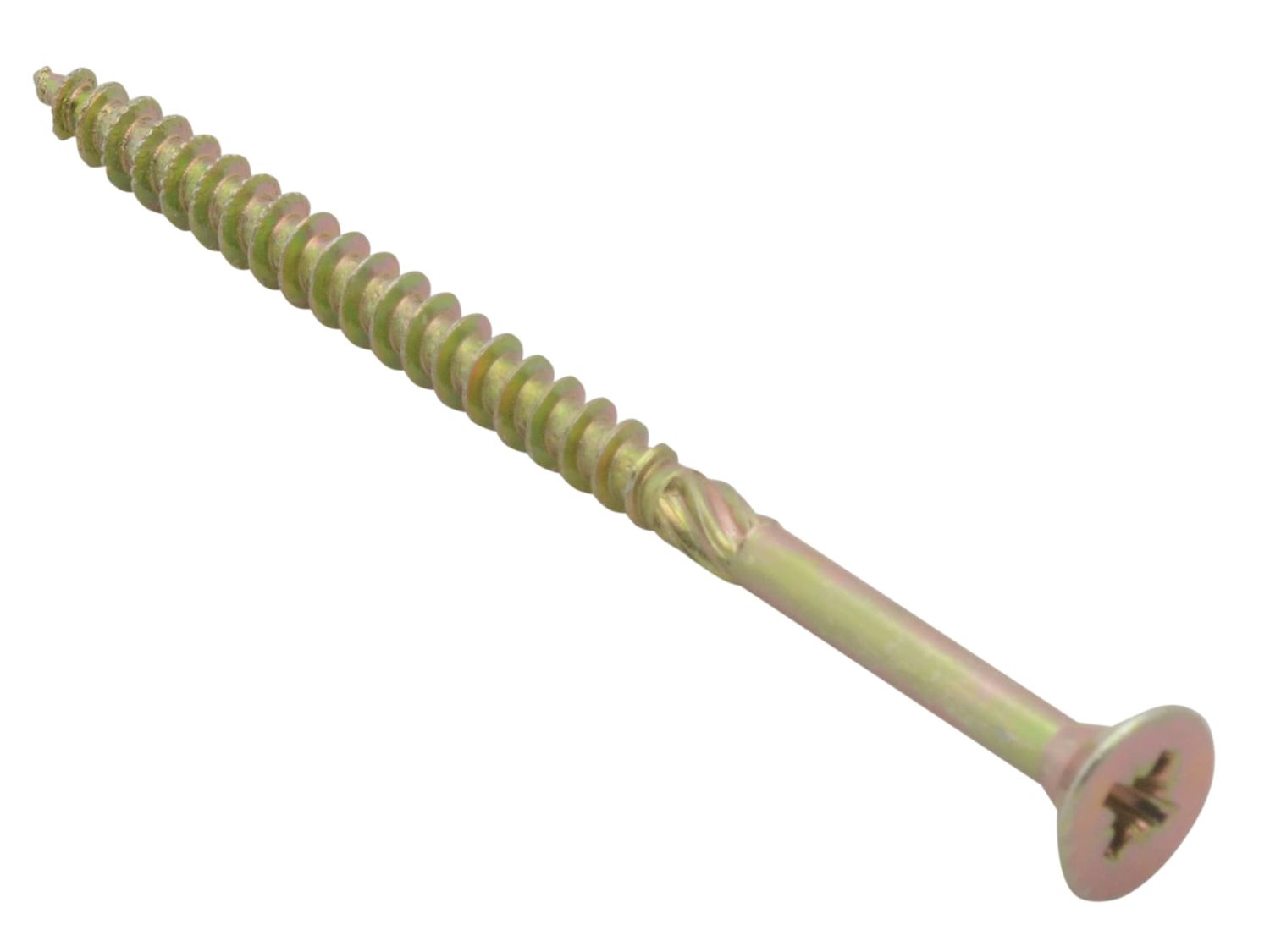 ForgeFix SPE680Y Spectre™ Advanced Multi-Purpose Wood Screws ZYP 6.0 x 80mm (100)