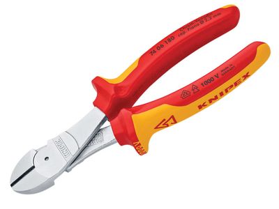 Knipex KPX7406180 VDE High Leverage Diagonal Cutter 180mm
