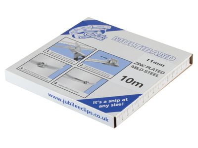 Jubilee JUB1701 Multiband Mild Steel 11mm 10m Pack