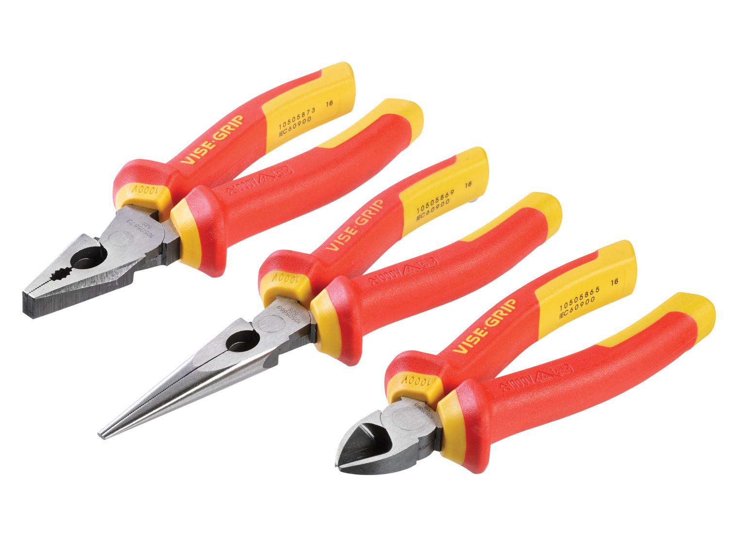 IRWIN Vise-Grip VIS10505519 VDE 3pc Plier Set