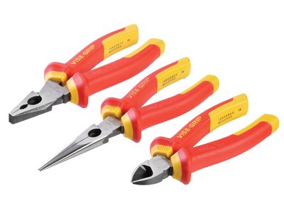 IRWIN Vise-Grip VIS10505519 VDE 3pc Plier Set