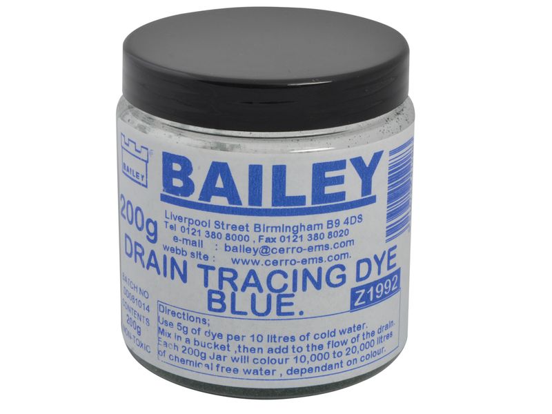 Bailey Products BAI1992 1992 Drain Tracing Dye - Blue