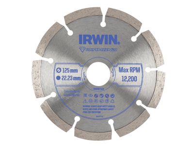 IRWIN IRWIW8087104 Segmented Diamond Blade 125 x 22.23mm