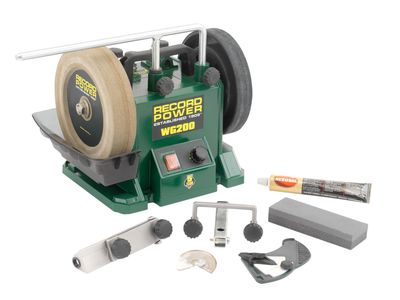 Record Power RPTWG200 WG200 200mm (8in) Whetstone Grinder 160W 240V