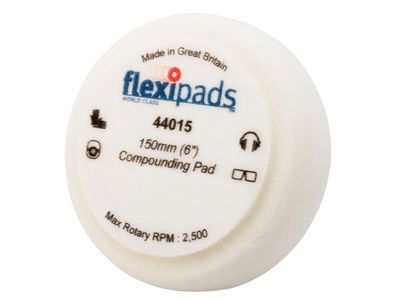 Flexipads World Class FLE44015 White Compounding Foam 150 x 50mm GRIP