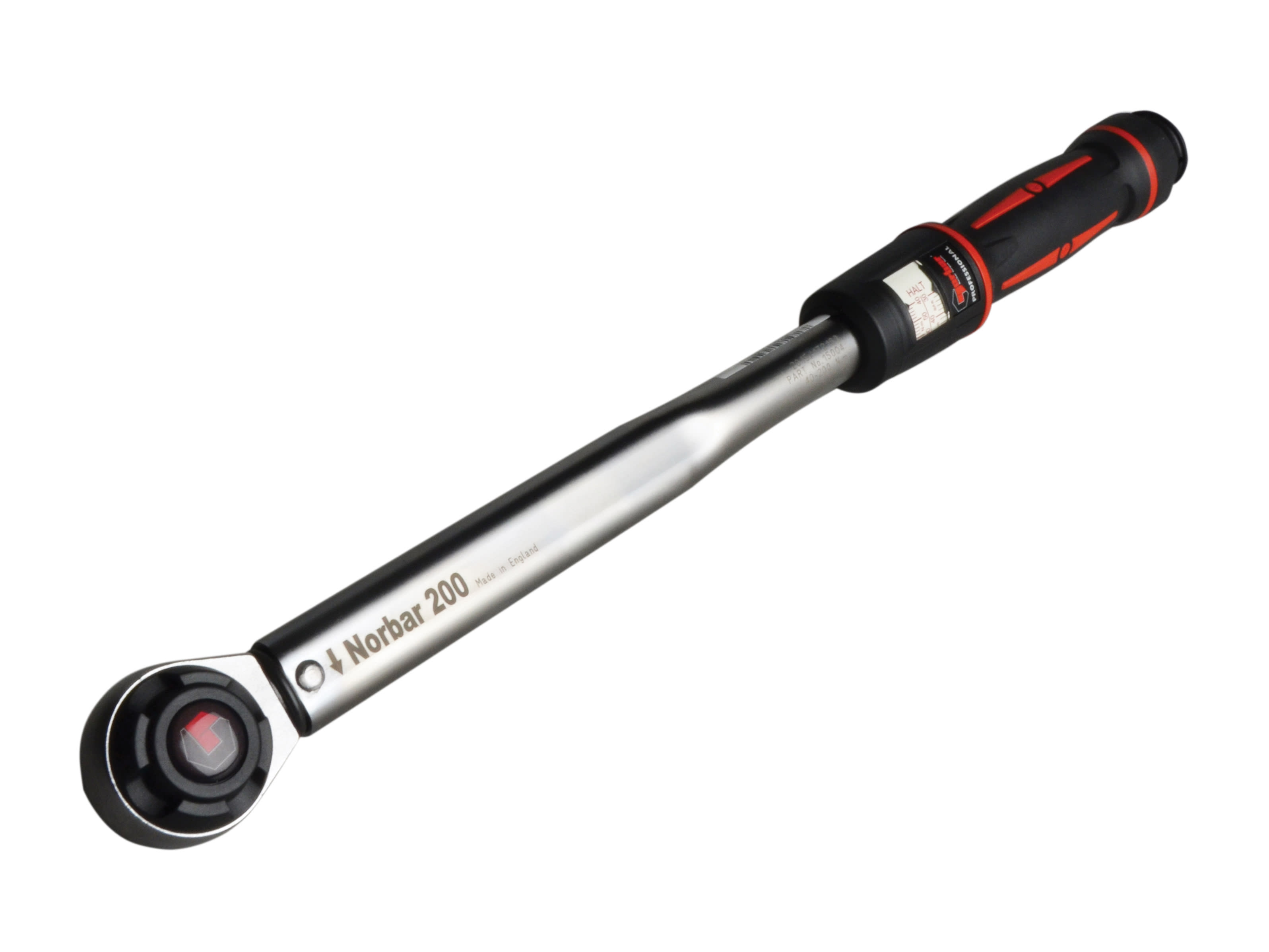 Norbar NOR15004 Pro 200 Adjustable Mushroom Head Torque Wrench 1/2in Drive 40-20 img