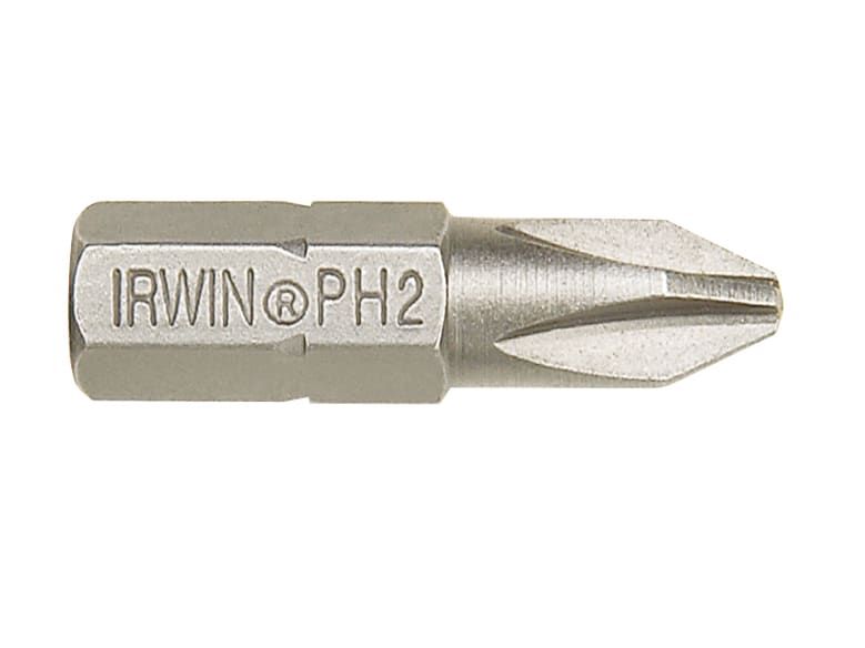 IRWIN IRW10504330 Phillips Insert Bits PH1 25mm (Pack 10)