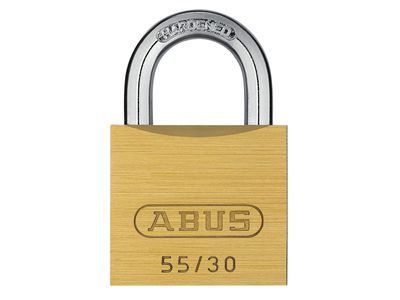 ABUS Mechanical ABU5530C 55/30mm Brass Padlock Carded