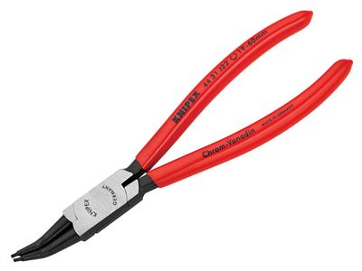 Knipex KPX4431J42 Circlip Pliers Internal 45° Bent Tip 85-140mm J42