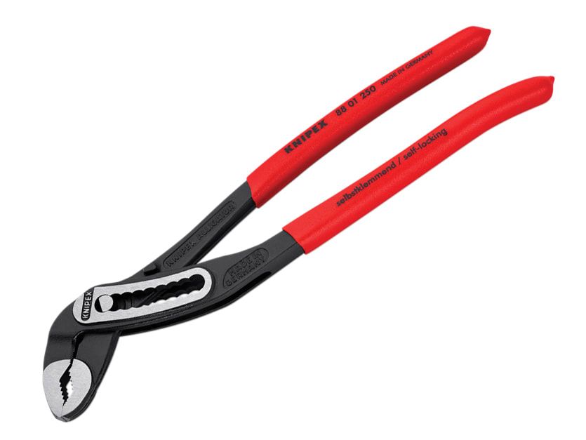 Knipex KPX8801250L Alligator Water Pump Pliers PVC Grip 250mm (Loose)