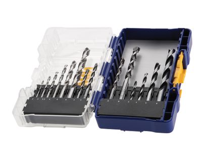 IRWIN IRWIW3031505 HSS Pro Combination Drilling Set, 15 Piece