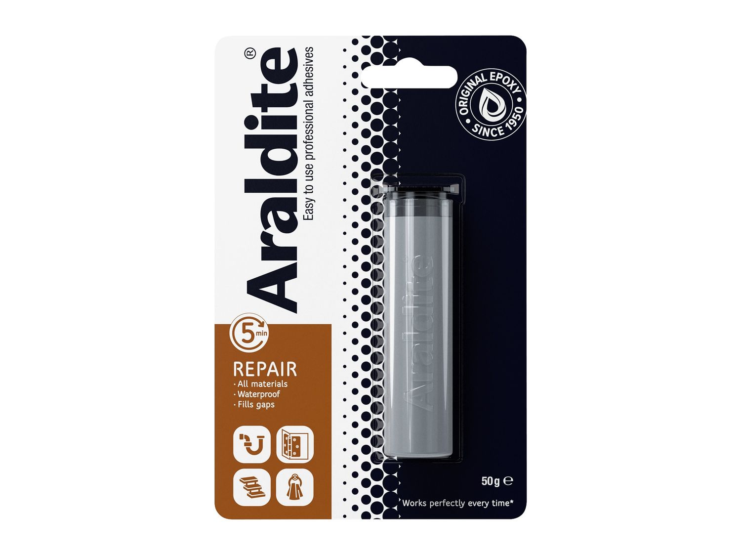 Araldite ARA400015 Repair Epoxy Bar 50g