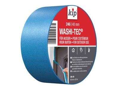 KIP KIP222848 246 Premium Outdoor WASHI-TEC Masking Tape 48mm x 50m