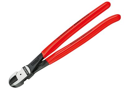 Knipex KPX7491250 High Leverage Centre Cutters PVC Grip 250mm