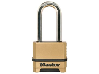 Master Lock MLKM175LH Excell™ 4-Digit Combination 50mm Padlock - 51mm Shackle
