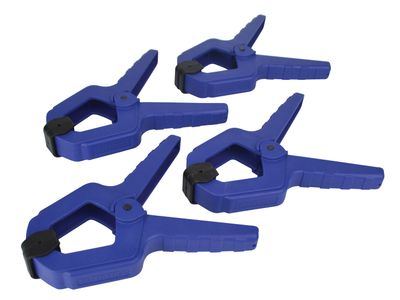 Faithfull FAISPCL3 Spring Clamp 75mm (3in) (Pack 4)