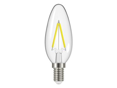 Energizer ENGS12856 LED SES (E14) Candle Filament Dimmable Bulb, Warm White 470 lm 4.8W