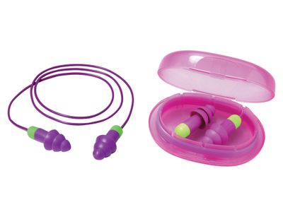 Moldex MOL6401 Rockets Corded Reusable Earplugs (50 Pairs) SNR 30 dB