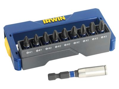 IRWIN IRW1923419 Phillips Impact Screwdriver Bit Set, 10 Piece