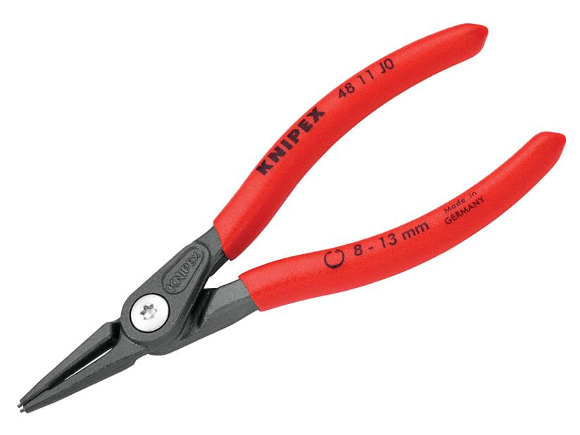 Knipex KPX4811J0 Precision Circlip Pliers Internal Straight 8-13mm J0